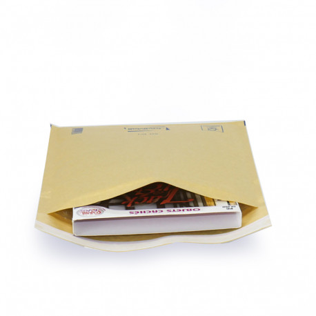 Busta con bolle d'aria marrone C Mail Lite Gold 15x21 cm