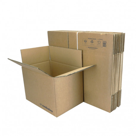 Scatole lunghe due onde avana 20 cm x 20 cm x 160 cm – cardboard